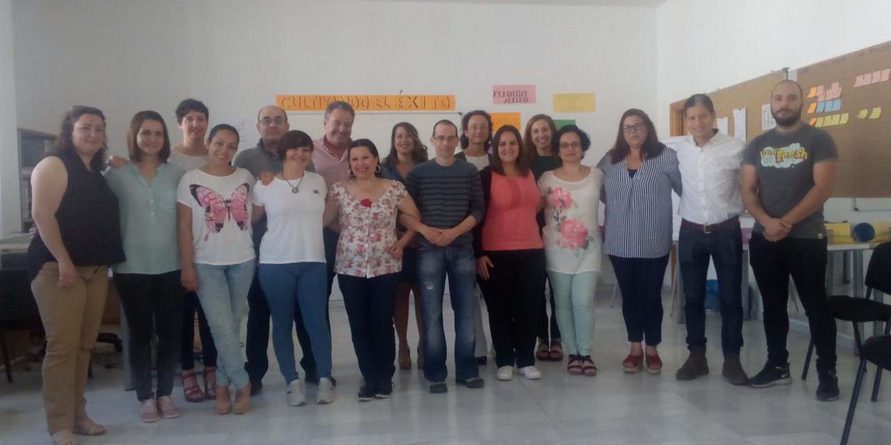 La Fundación Ebro visita a los participantes de la I Lanzadera de Empleo de La Puebla del Río