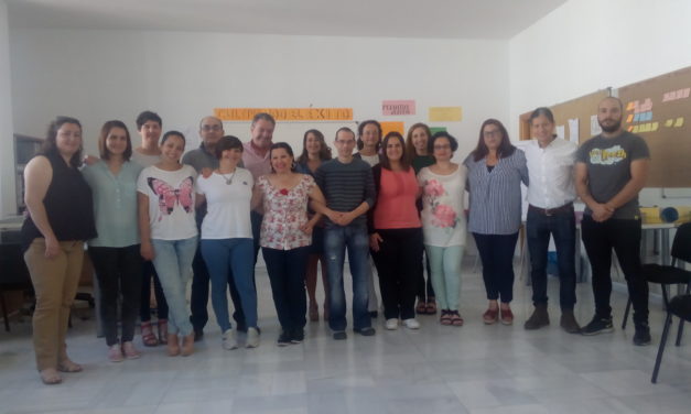 La Fundación Ebro visita a los participantes de la I Lanzadera de Empleo de La Puebla del Río