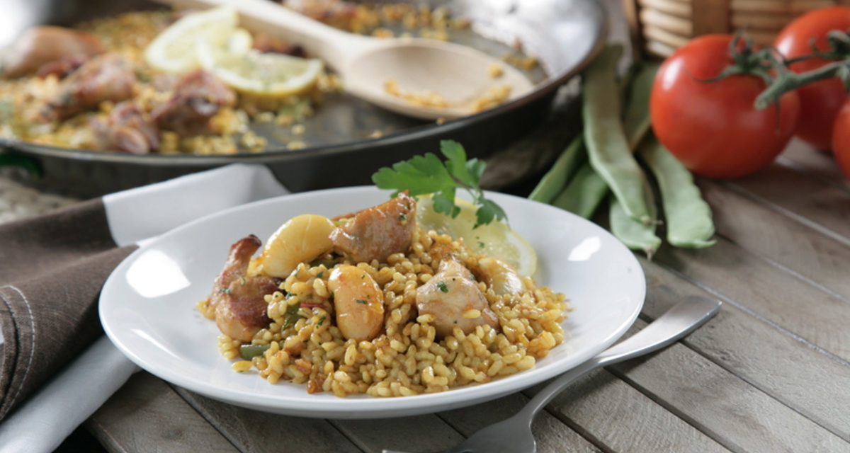 Auténtica paella valenciana de La Fallera