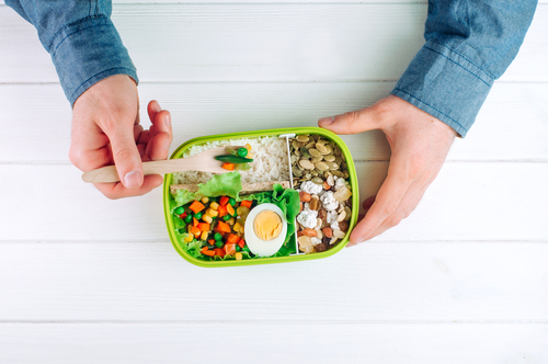 Después de entrenar, ¡menú saludable!