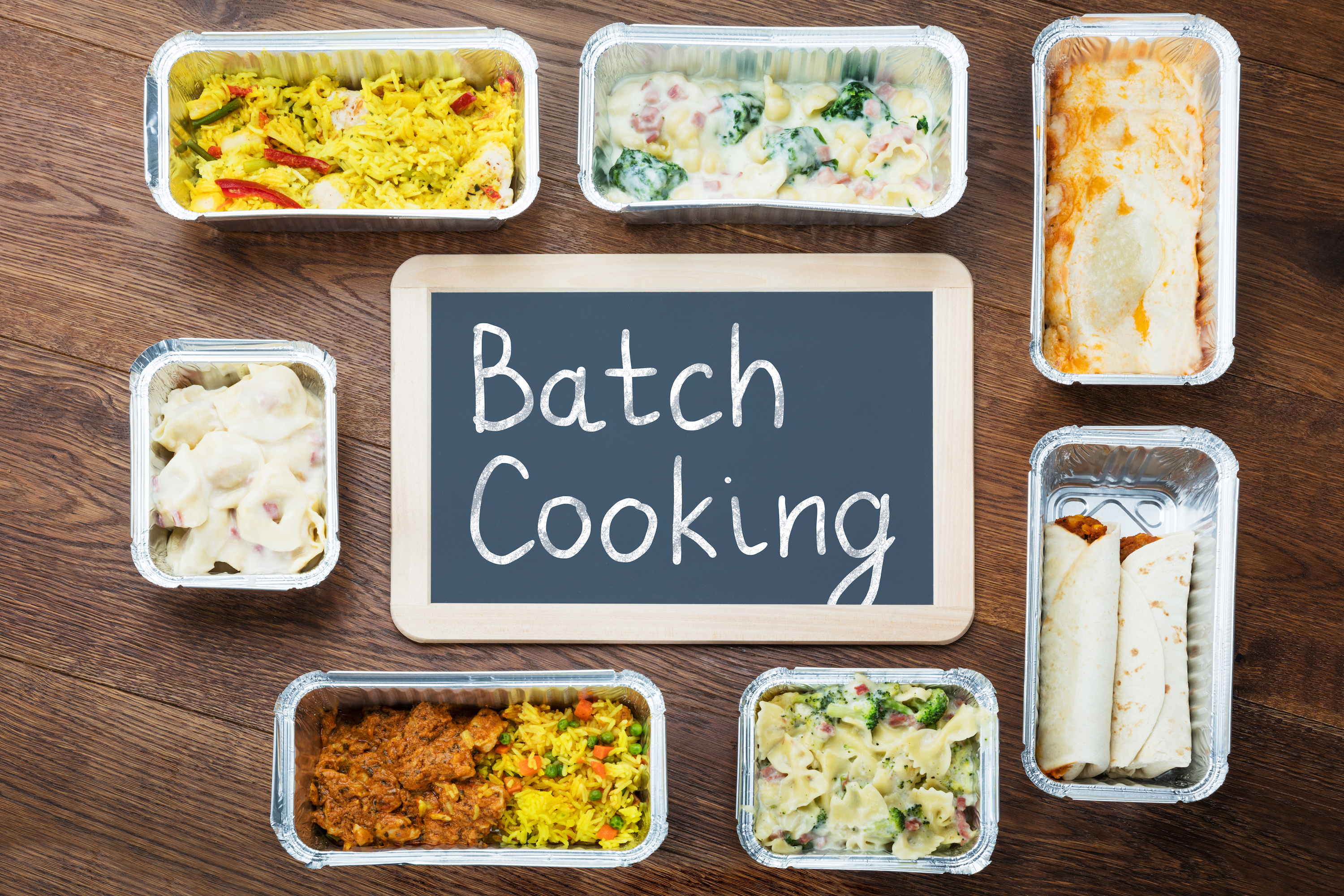 Resultat d'imatges per a "batch cooking"