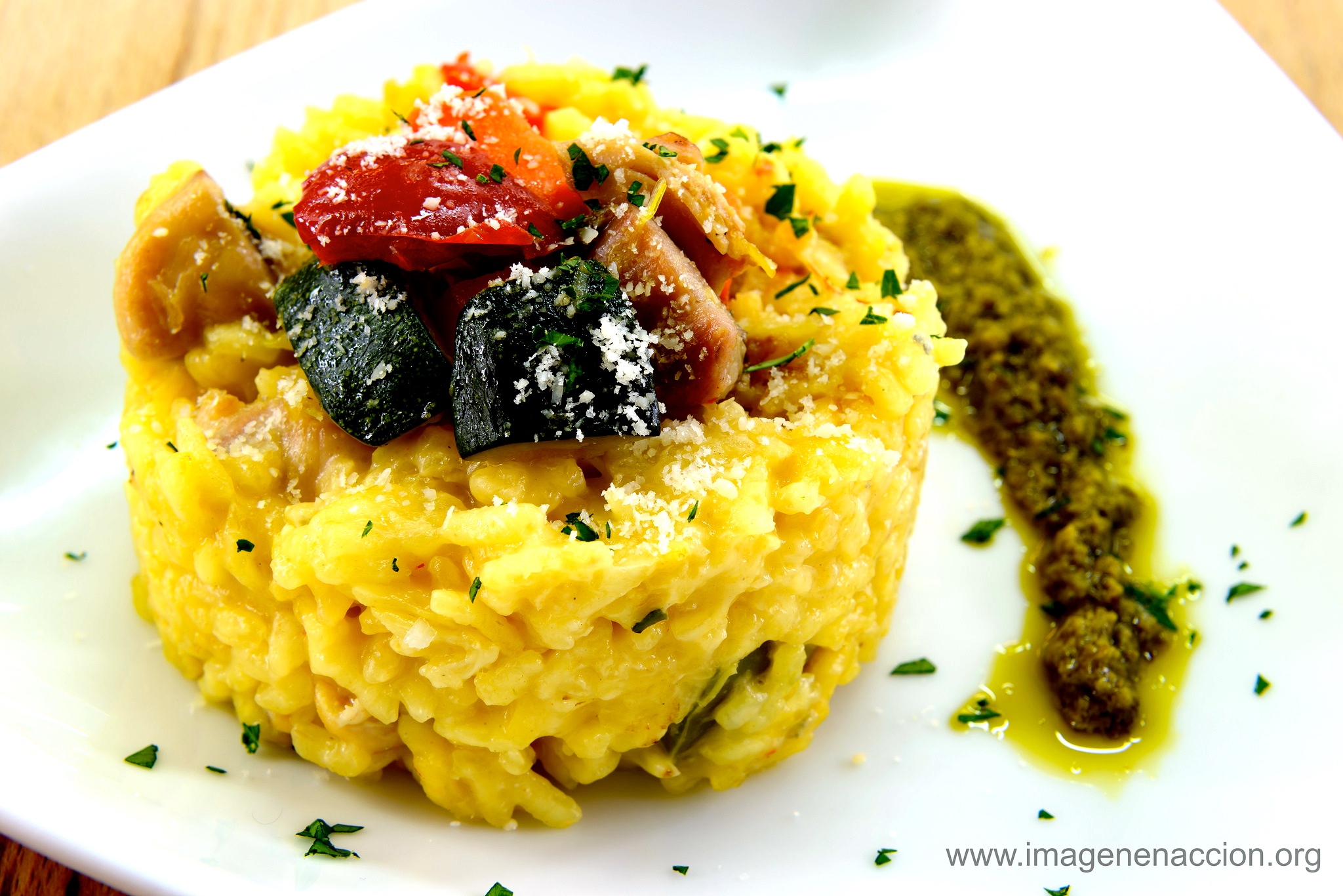 risotto pesto