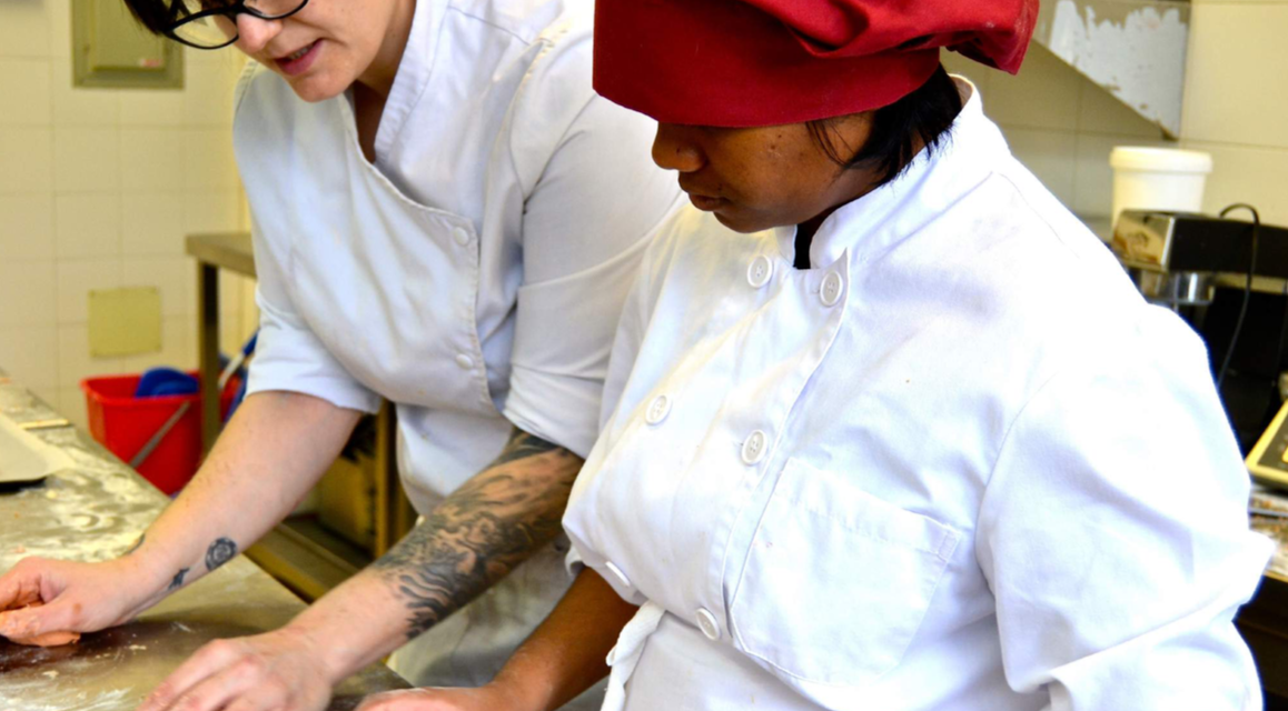 Taller de panadería en Proyecto Gastronomix