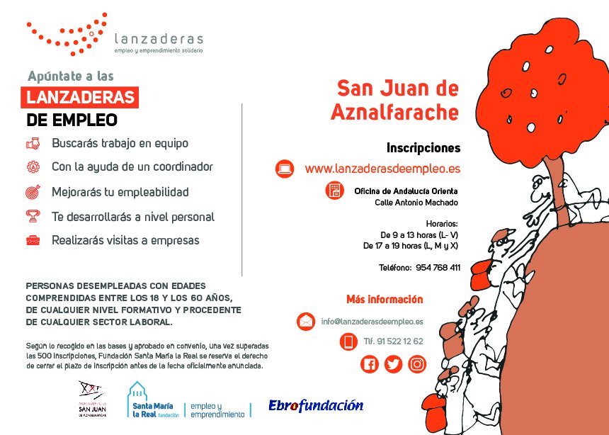 Fundación Ebro impulsa una lanzadera de empleo en San Juan de Aznalfarache