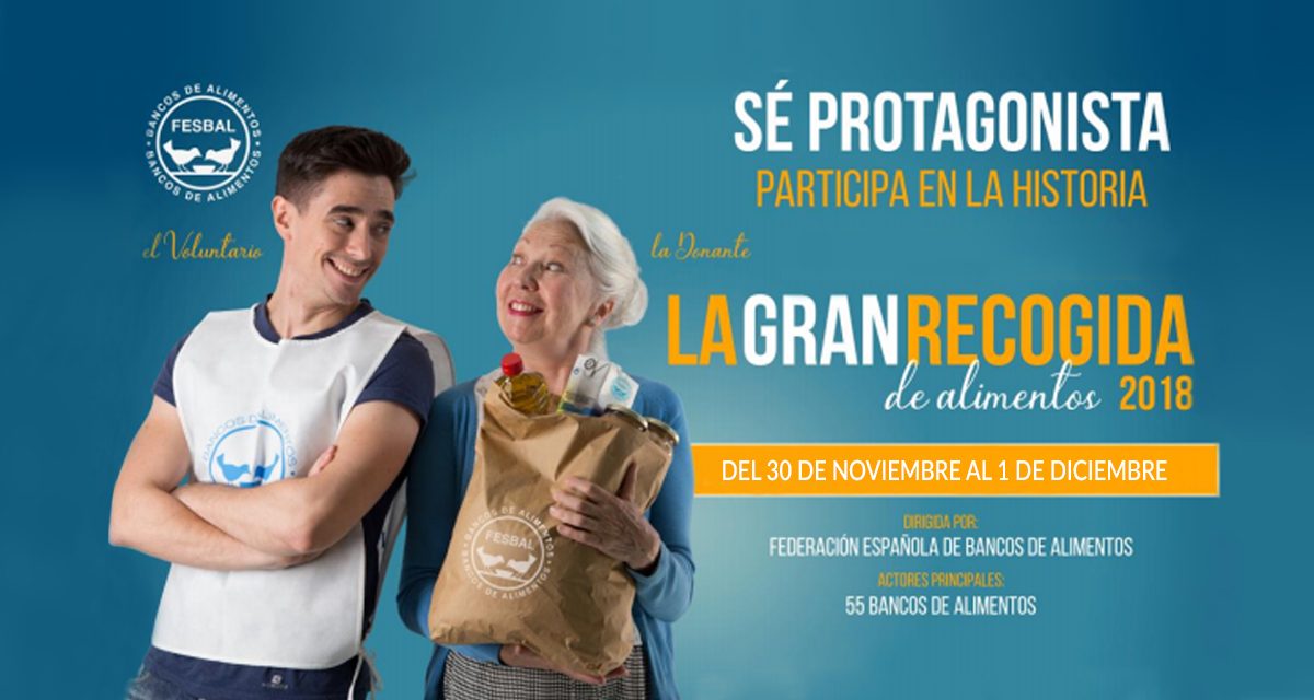 ¿Te apuntas a la Gran Recogida de Alimentos 2018?