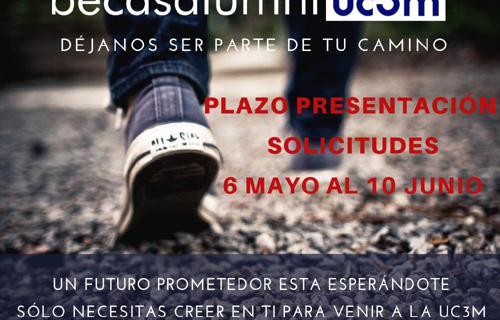 Becas Alumni UC3M. Déjanos ser parte de tu camino