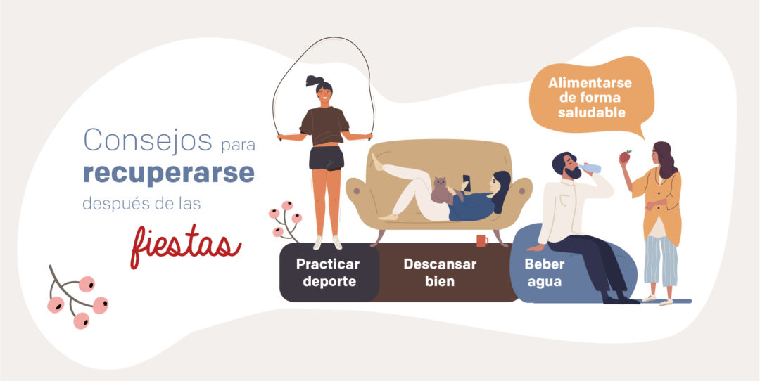 Consejos para recuperarnos de las fiestas