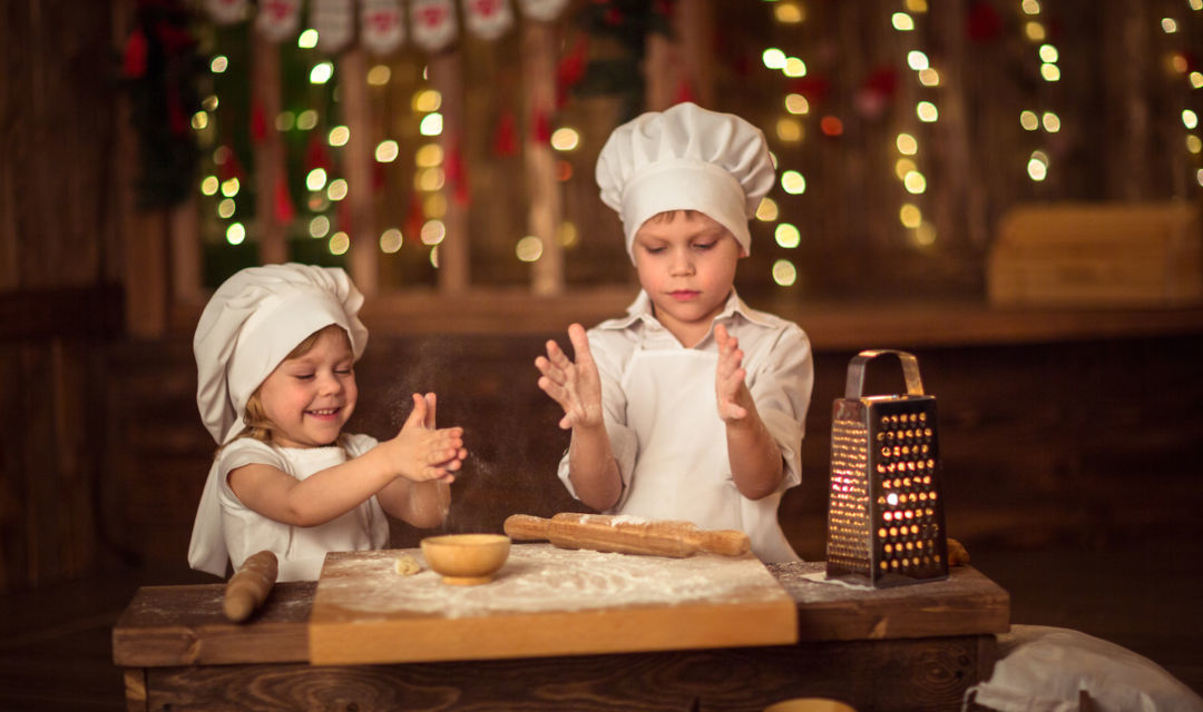 Recetas para cocinar con niños estas Navidades
