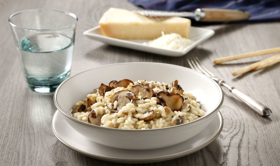 Risotto con setas