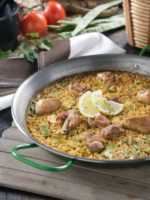 Receta de la auténtica paella valenciana