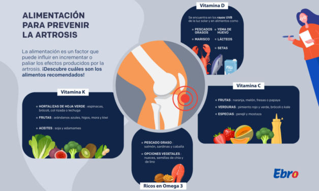 Alimentación para prevenir la artrosis