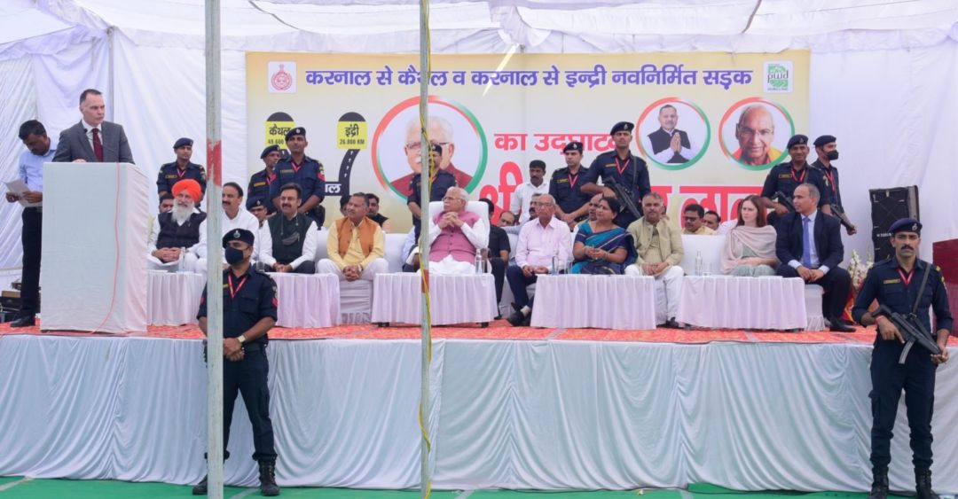 Inauguración de la planta de oxígeno donada por Ebro India y Fundación Ebro en Karnal