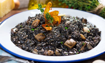 Arroz negro con calamares