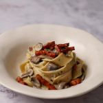 Pappardelle con setas