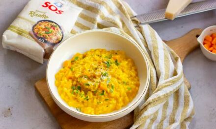Risotto con calabaza